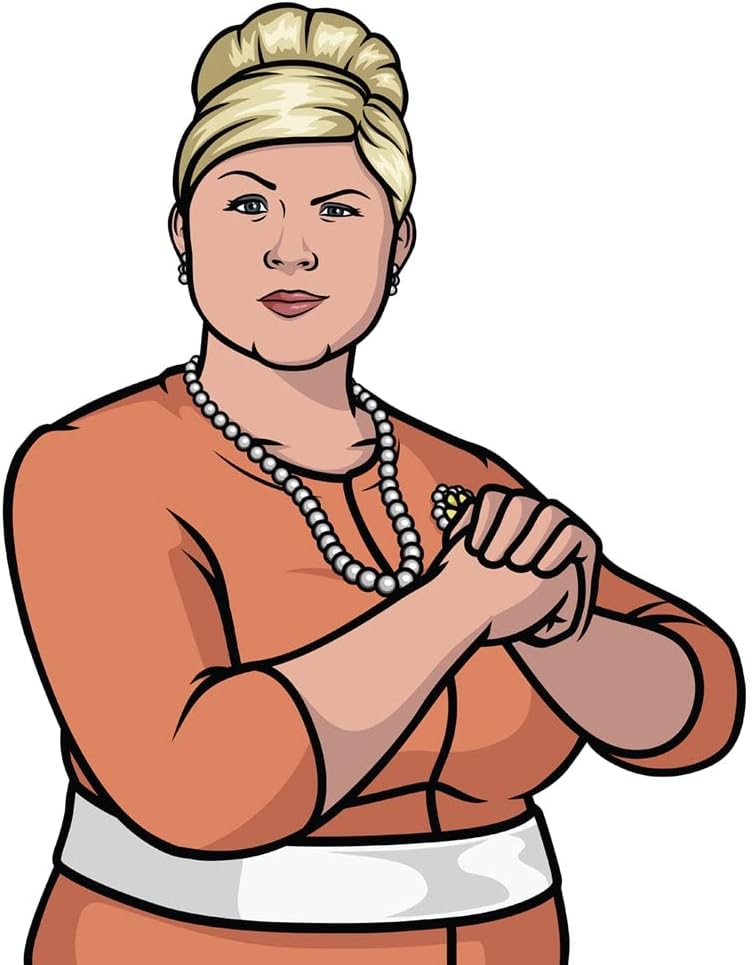 Archer Pam Poovey Cardboard Cutout Standee - Officially Licensed