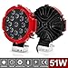 Produktbild AnTom 2Pcs LED Rückfahrscheinwerfer 12v Tractor, Led Strahler 24v Fernlicht Zusatzscheinwerfer für Boot Campervan LKW Transporter Wrangler Traktor PKW