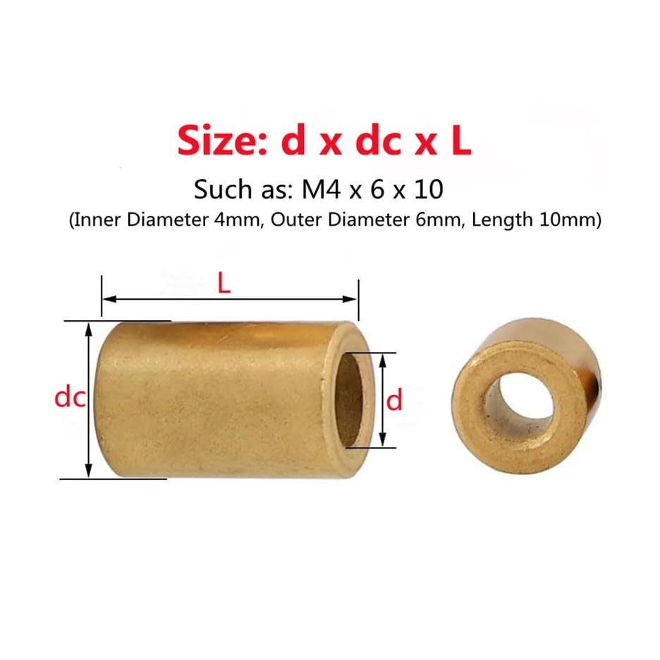 Micro deep groove bearing m8 m16 avec bague laiton bimetal seal shield robuste