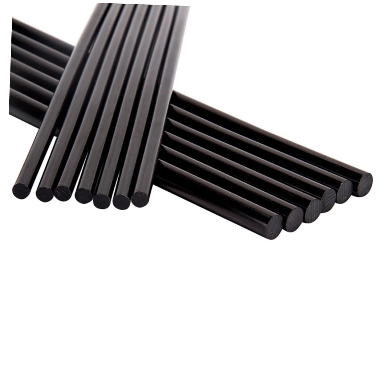Schwarze Heißklebesticks 100 Stück aus Thermoplastharz