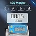 CGOLDENWALL 1 inch 3/4 inch Turbine Flow Meter 2.5~26GPM Fuel Meter Digital Liquid Flowmeter with with 2 NPT Adapters Flow Meter for Water, Diesel, Kerosene, Gasoline with Gallon Unit