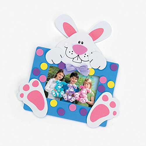 12 - Easter Bunny Picture Frame Magnet Craft Kits