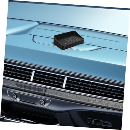 Monitor HUD USB para vehículos Luxshiny proyector digital antirreflejo de velocidad 6