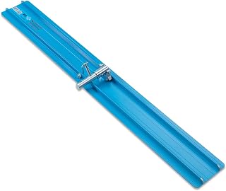 OX Tools Pro Series 48 inch X 6 inch Aluminum Concrete Bull Float | Heavy Duty Alloy & Extruded Ribs | Cement Tool | Concrete Tools Finishing Bull Float with Tilt Mechanism Bracket | P016612