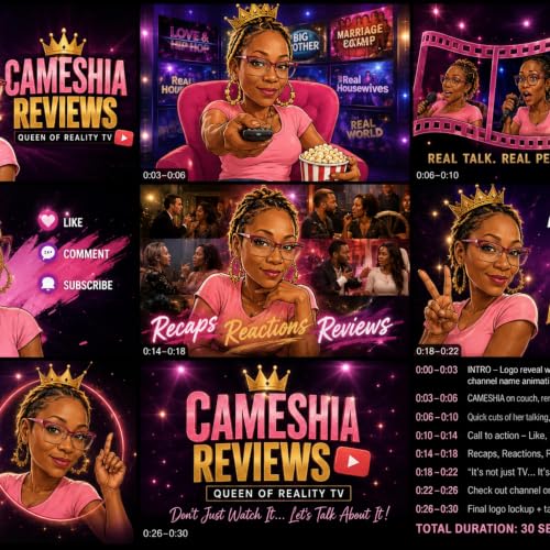 『CAMESHIAREVIEWS THE QUEEN OF REALITY TV』のカバーアート