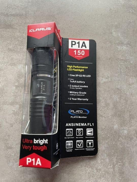 Amazon.co.jp: LED懐中電灯 KLARUS クラルス P1A Cree XP-G R5  
