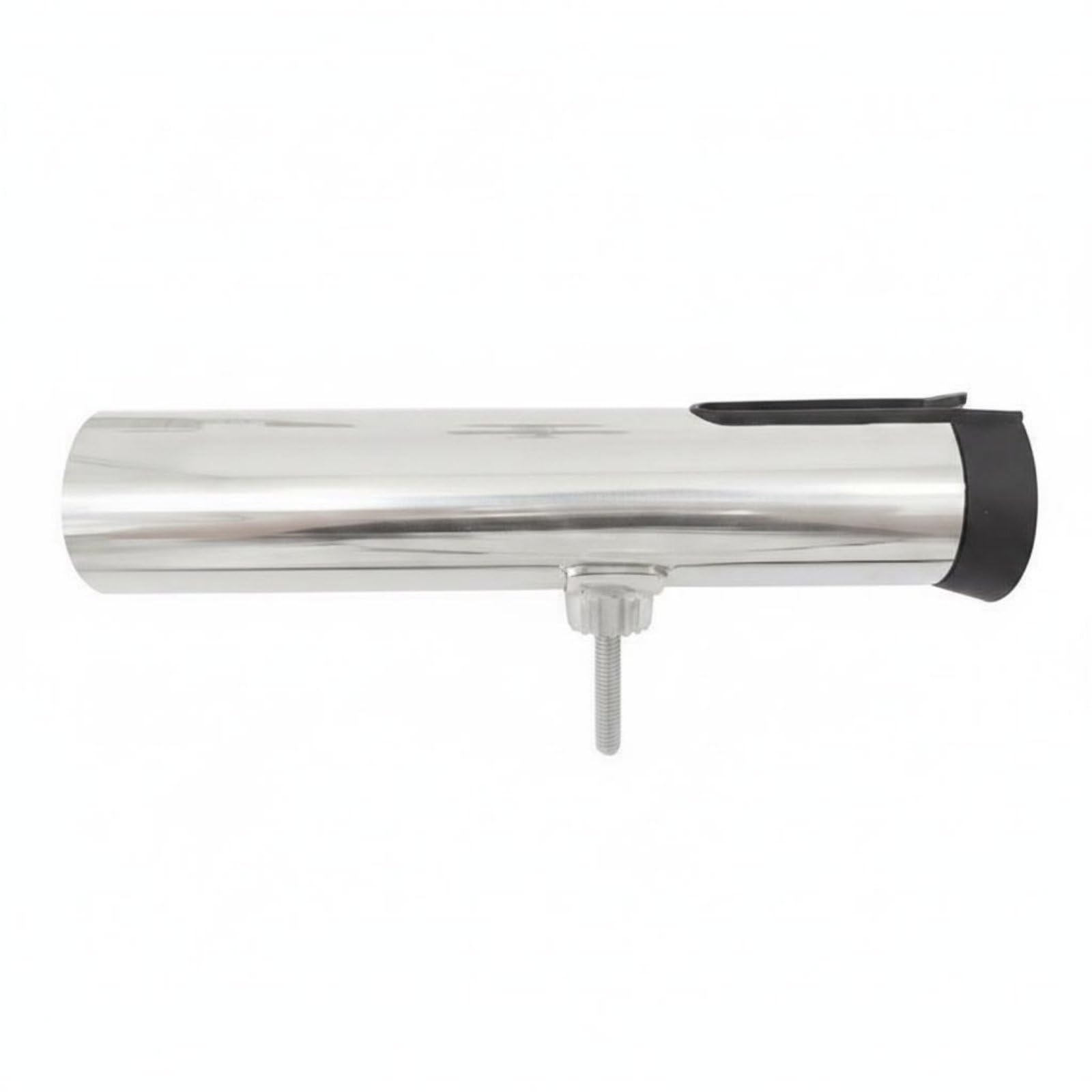 Portacanna da Barca in Acciaio 304 Regolabile Portacanne Supporto Staffa Clamp Blocco 360 Gradi con Rivestimento Interno Protettivo E Serraggio 13-27 , Moderno, Funzionale