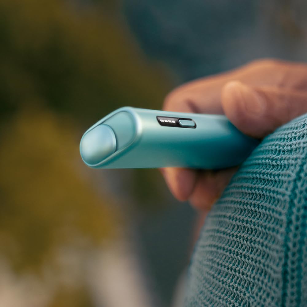IQOS ILUMA i ONE en Breeze Blue - Le nouveau chauffe-tabac de - tout en un - comme alternative aux cigarettes - Jusqu'à 20 utilisations consécutives avec une seule charge