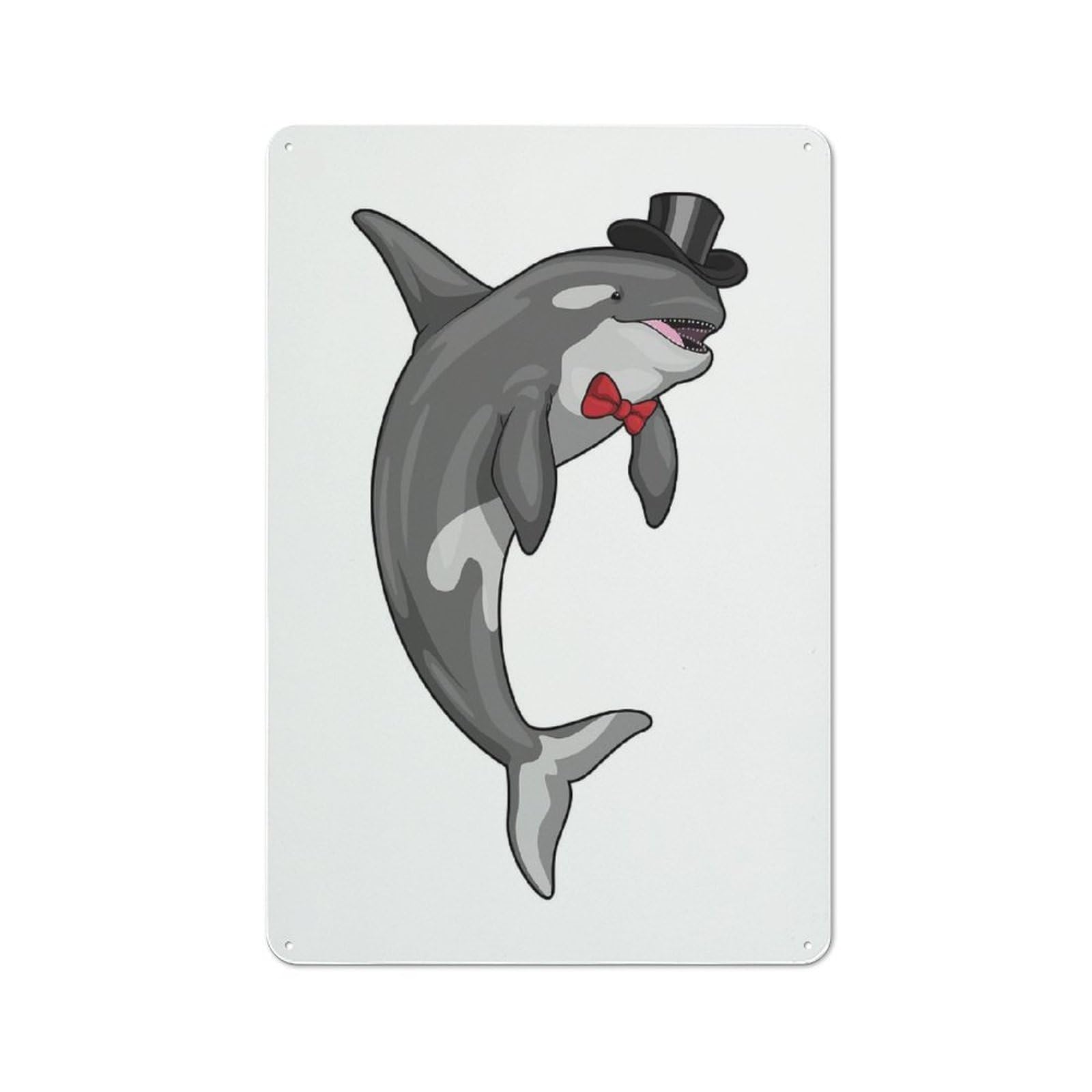 Junmoney Orca Groom Wedding 30X20cm Retro Metal Plaque With For Kitchen Or Home Bar, For Garage, Workshop And Man Cave Decoration