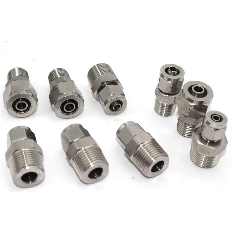 Conector neumático para instalaciones de aire en talleres rosca 1/2 3