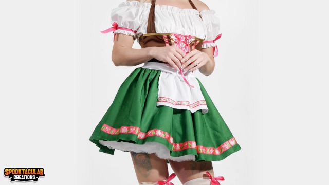 Spooktacular Creations Oktoberfest jurk voor dames, Halloween