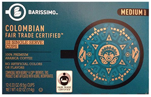 Barissimo Keurig Coffee Cups - Colombian Medium Roast
