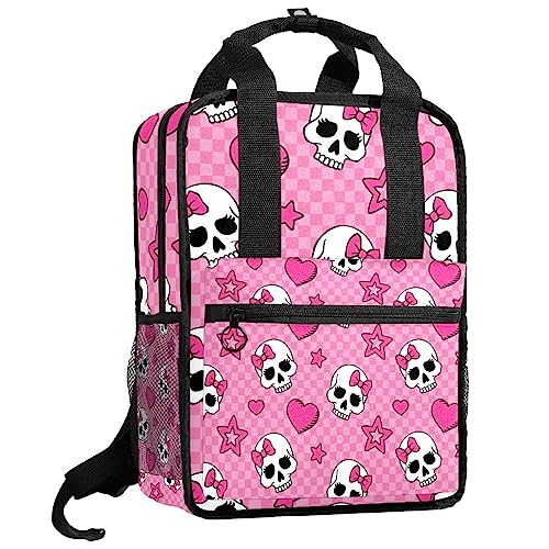Sac à dos rose pour garçons et filles - Soulagez les épaules avec les bretelles réglables
