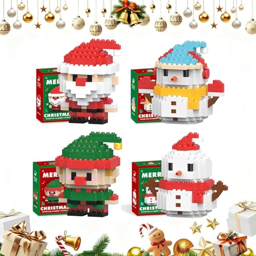 Generisch Weihnachtsmann Design Bausteine Set, 2025 Neue...