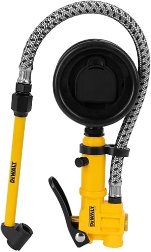 DEWALT (DXCM024-0438) INFLADOR DIGITAL DE 2.5" CON MANGUERA TRENZADA DE ACERO DE 15"
