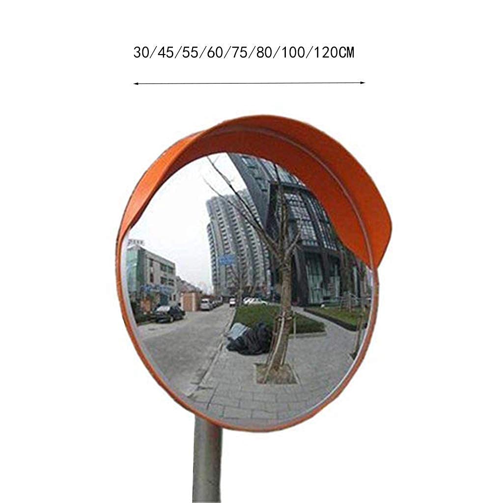 Lustro drogowe, duże różne dane techniczne Stałe lusterko bezpieczeństwa Zewnętrzne wypukłe lustro Średnica: 30-120 cm (Rozmiar: 45 cm)