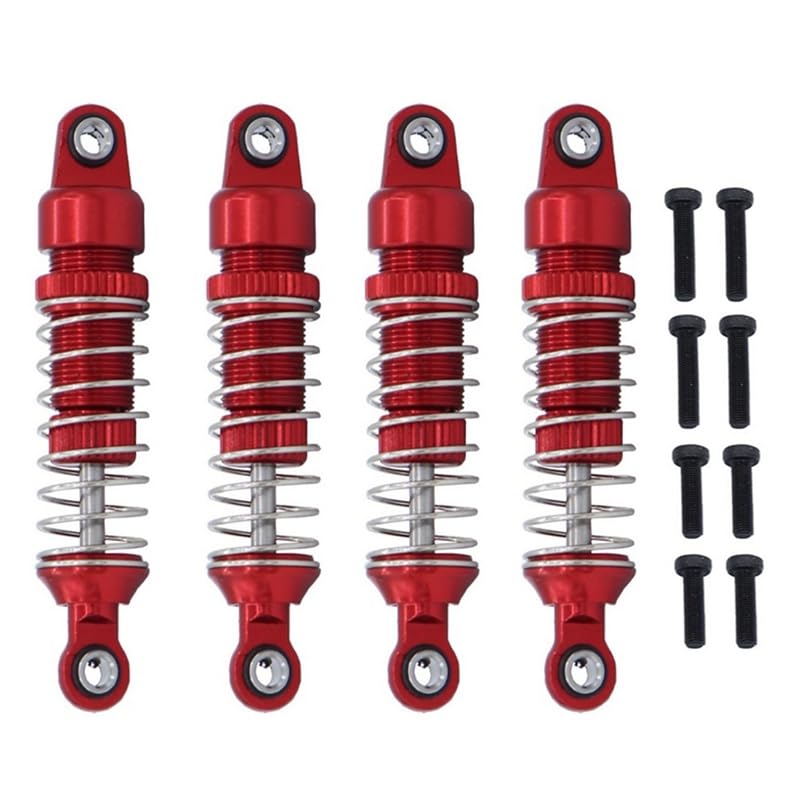 4PCS Metal Oil Shock Absorber Damper for Traxxas TRX4M TRX-4M Bronco Defender 1/18 RC Crawler Car Upgrade Parts