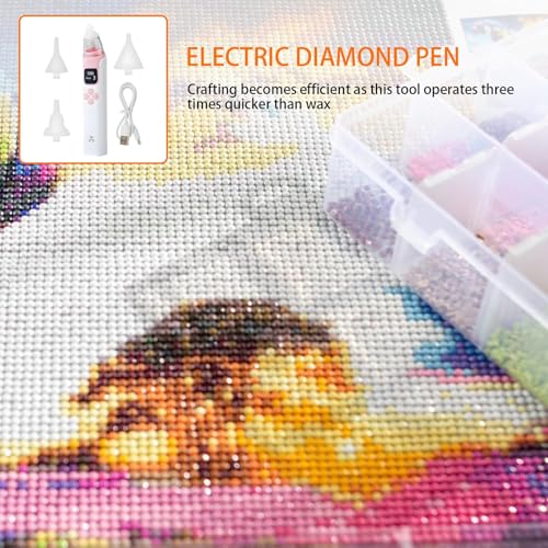 Fini les strass perdus grâce au stylo de peinture gemme à ventouse automatique