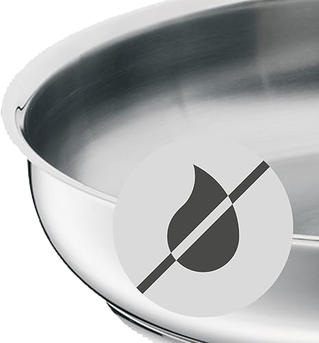 Miniatura 5 de WMF Sartén sin recubrimiento Ø 9.4 in Profi Hecho en Alemania Llanta de vertido Mango de acero inoxidable Cromargan Acero Inoxidable Apto para