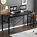 Need Computer Desk Office Desk 55 inches Folding Table with BIFMA Certification Computer Table Workstation No Install Needed, Black AC5CB-140X
