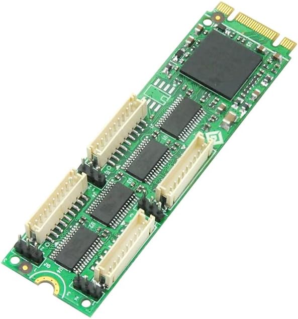 M.2 to 4-Port RS-232 Serial Card