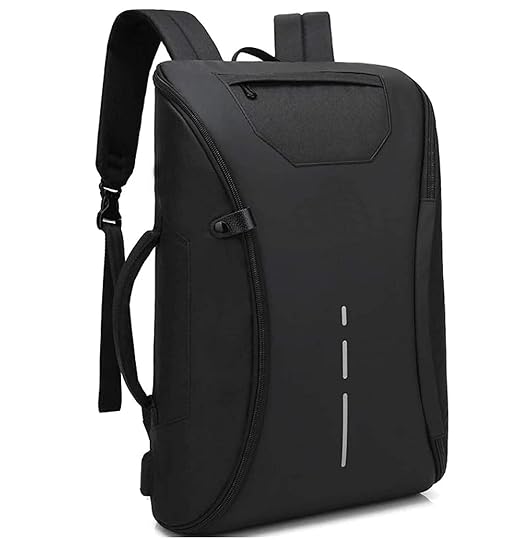 Fur Jaden Anti Theft Number Lock Backpack Bag with 15.6 Inch Laptop Compartment, USB Charging Port & Organizer Pocket for Men Women Boys Girls