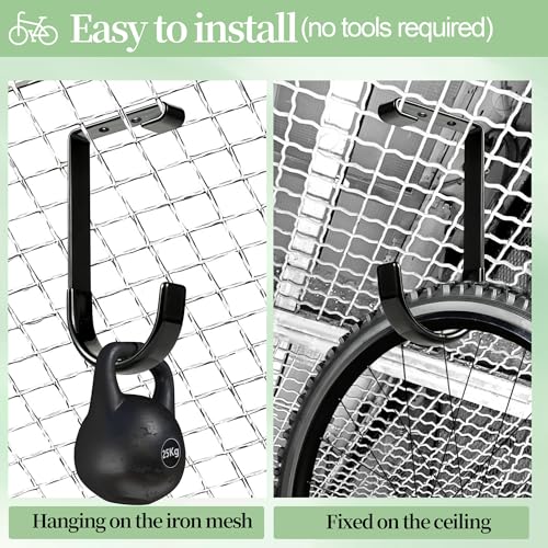 4-Pack-Bike-Hooks-for-Garage-Bike-Hanging-Hooks-55lbs-Heavy-Duty-Ceiling-Mount-Hooks-for-Secure-Bike-Storage-in-Garage-with-Anti-Slip-Rubber-Coating-Black