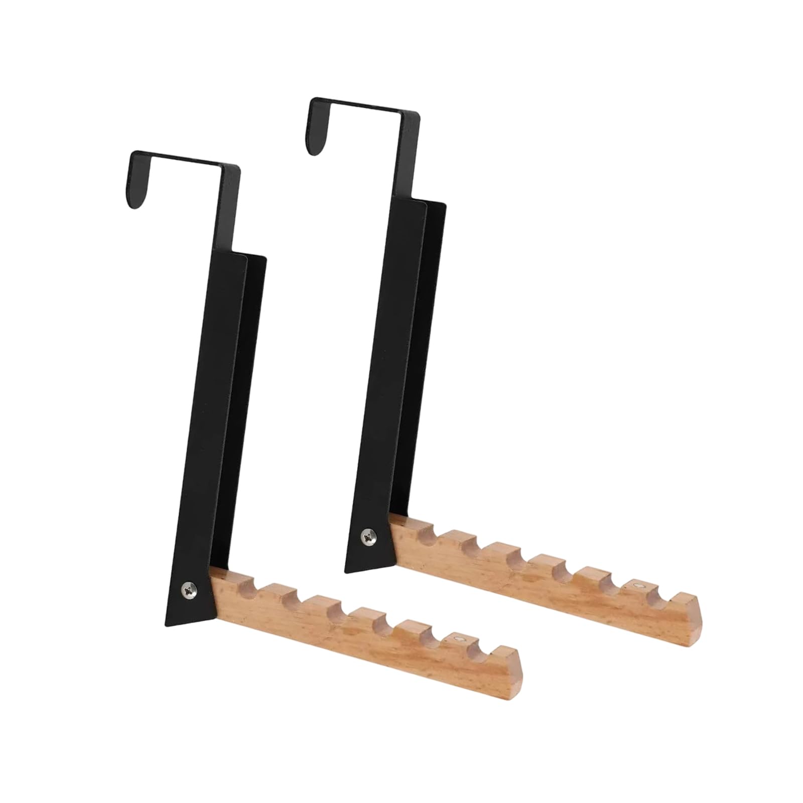 YROHGKPN Space Saving Laundry Hanger Foldable Wood Metal Clothes Drying Rack Folding Bedroom Garment Organiser Clothes Rack