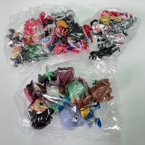 TONGHUA 26 Pcs Mini Action Figures Superhero Birthday Party Decorations for KidsChristmas Stocking Easter Eggs Cake Toppers Collectibles