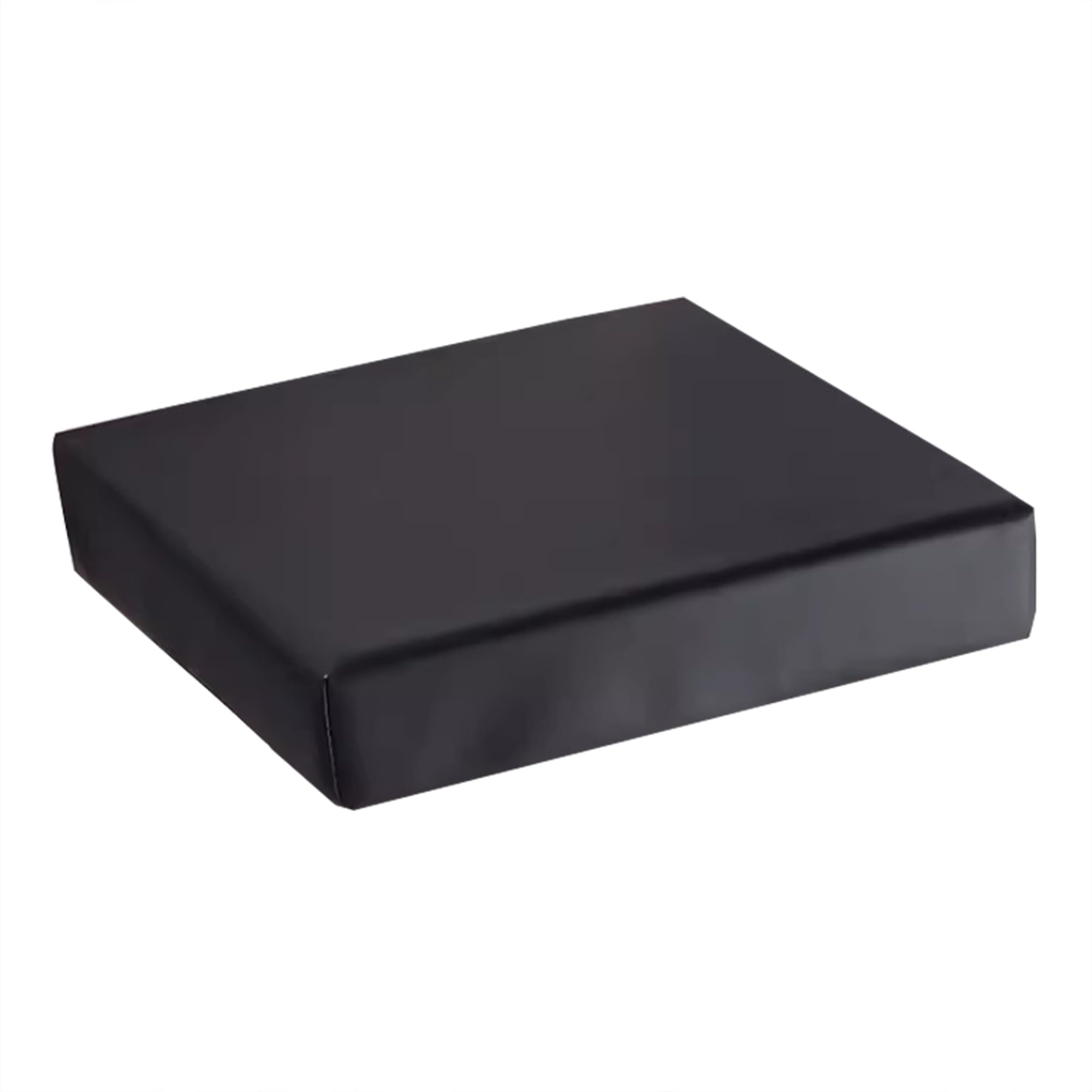 Cojín de cuero impermeable para asiento de silla, cojines para sillas de comedor, sillón, sofá, cojines gruesos con parte inferior antideslizante para cocina, oficina, sala de estar (45 x 45 x