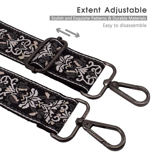 Image of Replacement Purse Strap Shoulder Strap Adjustable Crossbody Strap for Women Crossbody Wide Shoulder Bag
