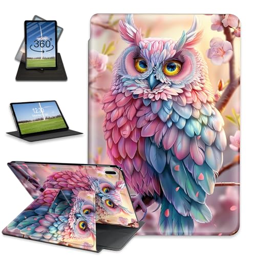 FQSXFIFN for Samsung Galaxy Tab S7 FE 2021/S7 Plus (2020)/S8 Plus (2022) Case Rotating 12.4'
