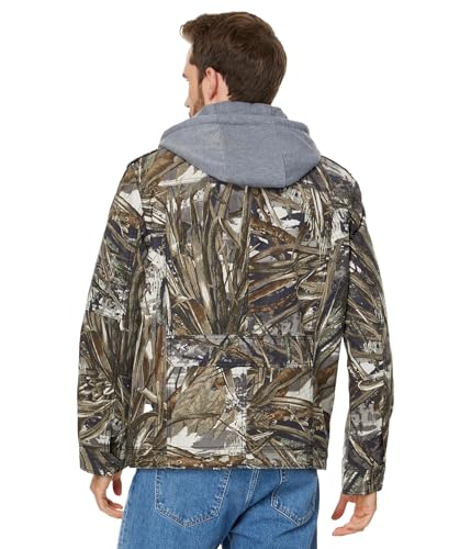 Image of Levi's Men's Washed Cotton Hooded Military Jacket (Regular & Big & Tall Sizes)