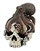 Pacific Giftware Nautical Kraken Octopus Wrapped Around Skull Deadly Ocean Pirate Figurine 5.25"