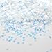 Jocomoni 2000pcs/50g Christmas Snowflakes Confetti Decorations,Iridescent Snowflake Table Confetti Glitter Snowflake Sequins for Winter Wonderland Party Home Decoration