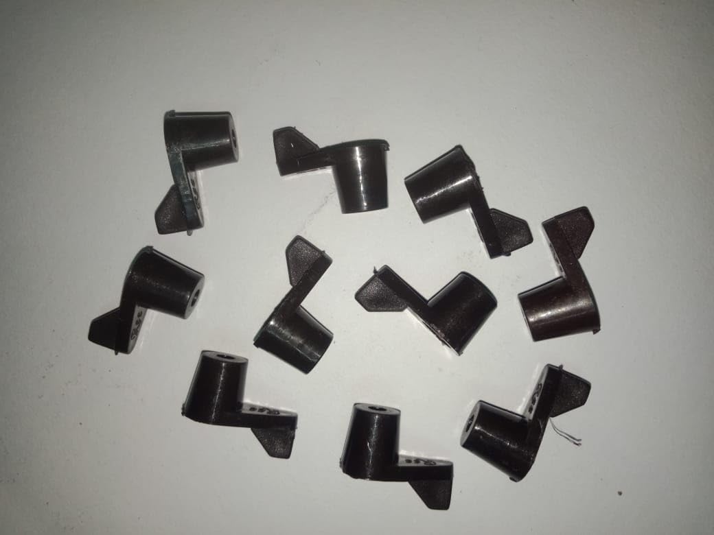 ARKA Plastic Stoppers for Mosquito Net Window,Colour:Coffee Brown (10 Pcs) (B0CVBFCH4B) Amazon Price History, Amazon Price Tracker