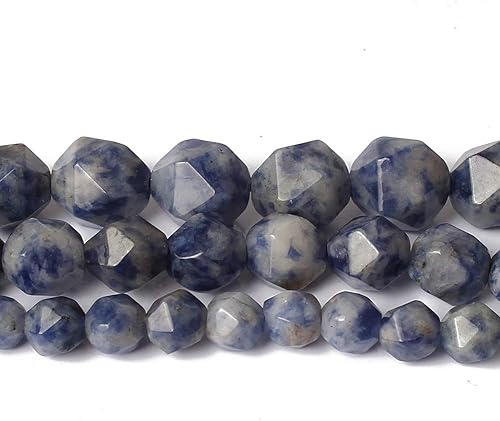 Vista 64 de Cuentas redondas de piedras preciosas naturales para hacer joyas, 15 pulgadas, 0.14, 0.21, 0.28, 0.35, 0.42 pulgadas, cuentas semipreciosas Piedra