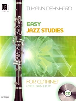 Sheet music Easy Jazz Studies For Clarinet: Listen, Learn & Play Book