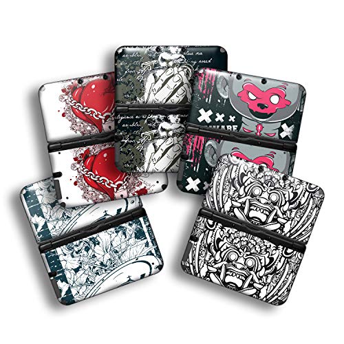 atFoliX Designfolie kompatibel mit Nintendo 3DS XL 2012, wähle Dein Lieblings-Design aus, Skin Aufkleber (Verschiedene Designs)