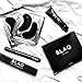 BLAQ Award Winning Eye Patches for Dark Circles, Wrinkles and Puffiness. Hydrating and Cooling with Marine Algae and Activated Charcoal, Dermatologically Tested, Vegan, Hyaluronic Acid, 5-Pairs