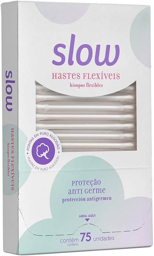 Lanossi Beauty &Amp; Care Hastes Flexíveis - 75 Unidades Branco Novo Alerta 5