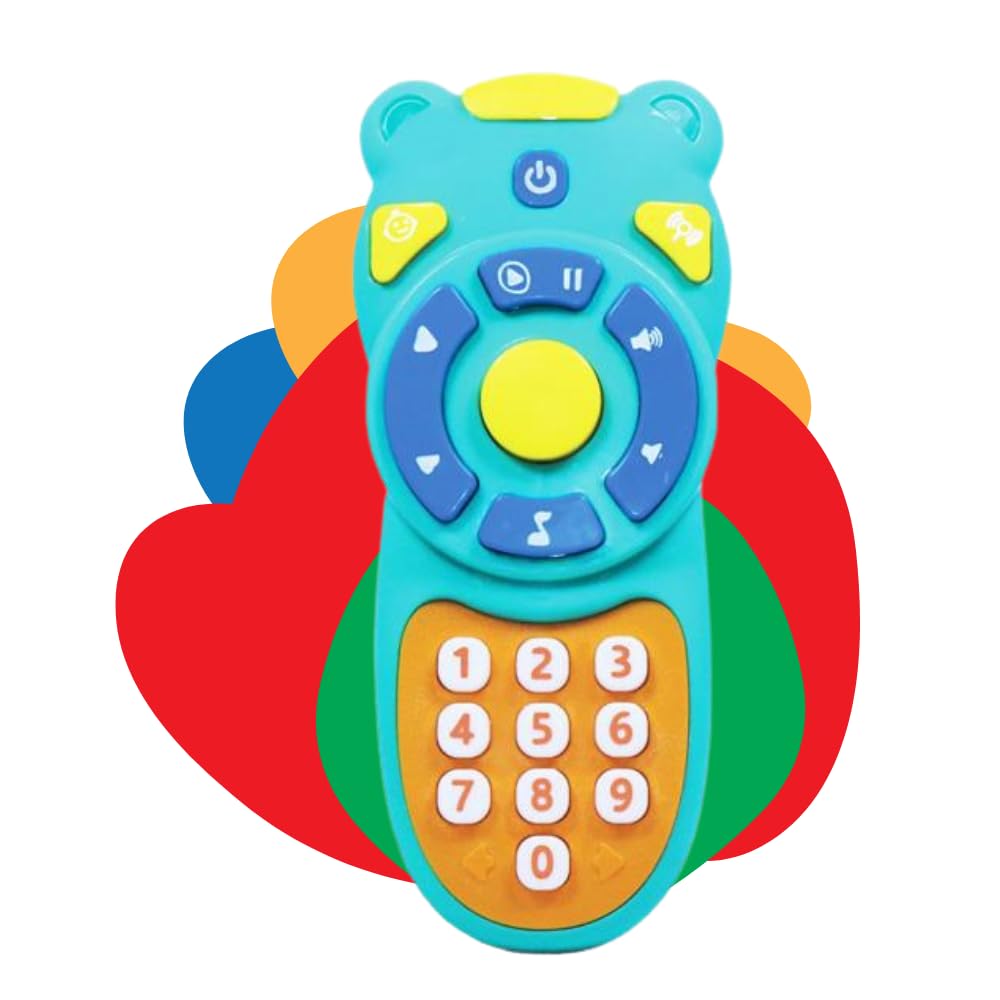 Pinokio Remote Control Toy – Interactive Musical TV Remote for Toddlers | Educational Learning Toy with Lights, Sounds & Songs | Gift for Kids & Babies (Teal) (B0D5XPRR6R) Amazon Price History, Amazon Price Tracker