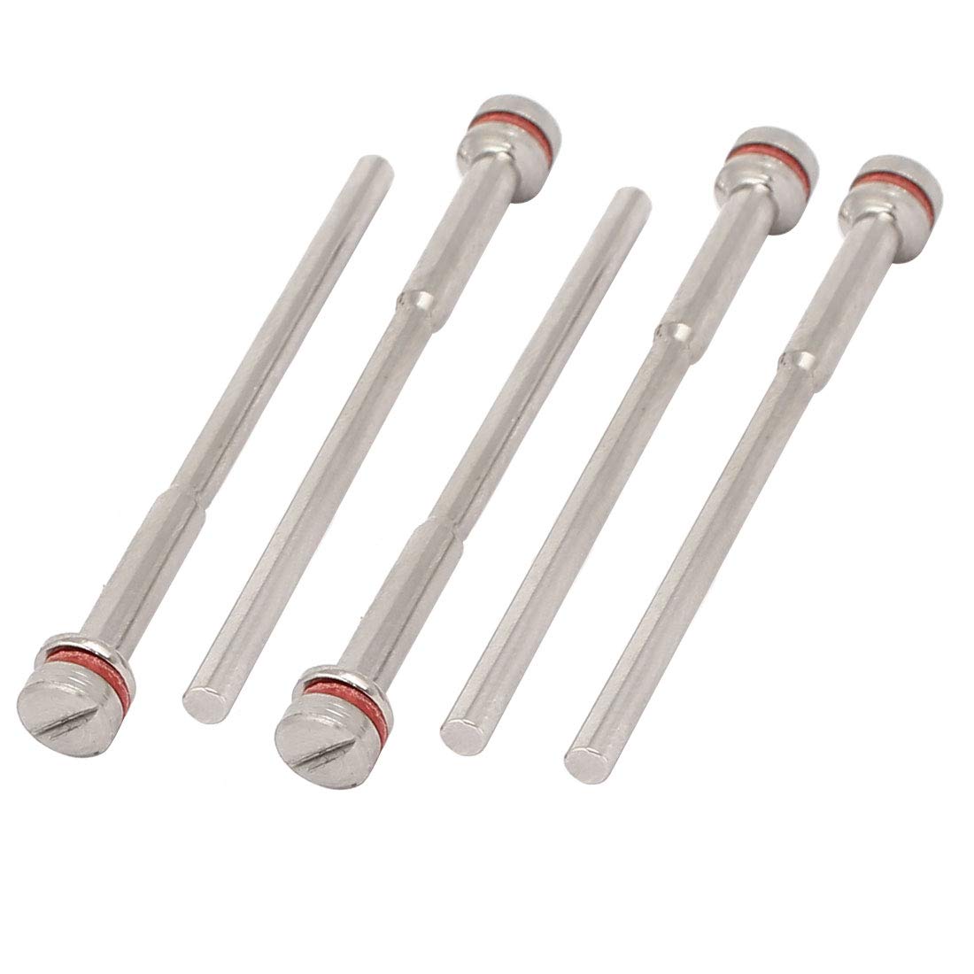 Aexit 5pcs 2.35mm Abrasives Drill Hole Drilling Sanding Grinding Polishing Mandrel for Rotary Tool Model:49as180qo67