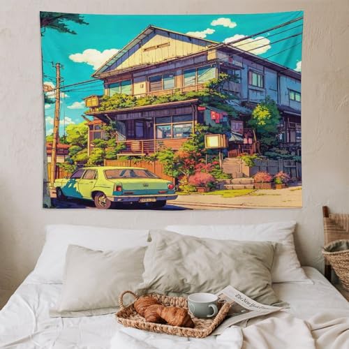 Tenture murale japonaise d'exception impression 3D grand format 150x200 - 6