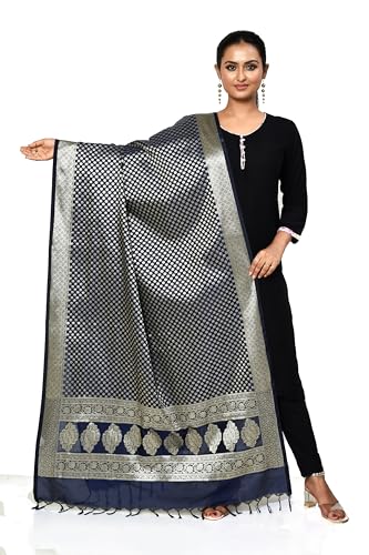 Banarasi Dupatta for Women, Shawl Scarf Wrap Chunni
