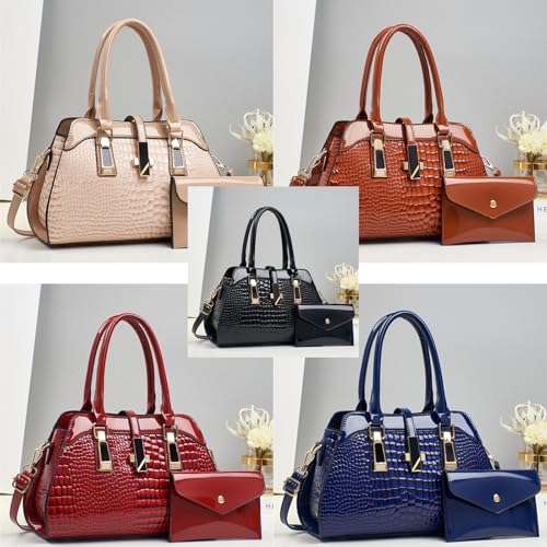 Bolso Satchel de Cuero para Mujer miniatura 6