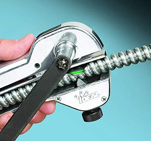 Miniatura 6 de IDEAL Electrical 35-782 Sir Nickless Blindado Cortador de cables - Cortador de cable giratorio de metal con perilla de mango. Herramientas