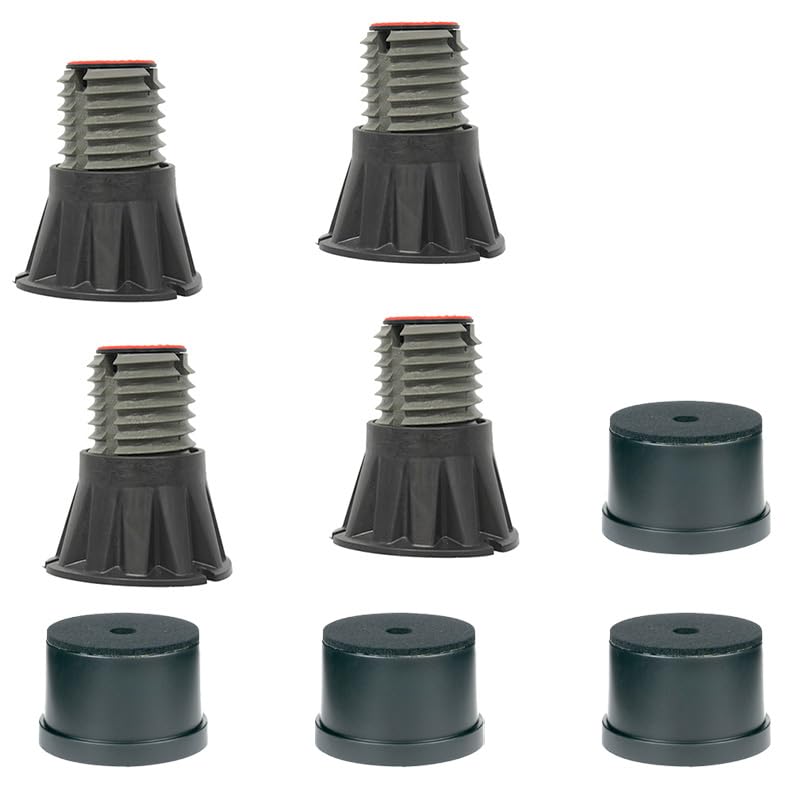 Lazer - Accessoires pour receveurs de douche - Plot Stabilibac - lot de 4 pieds + rallonge pour bac à douche - 150624