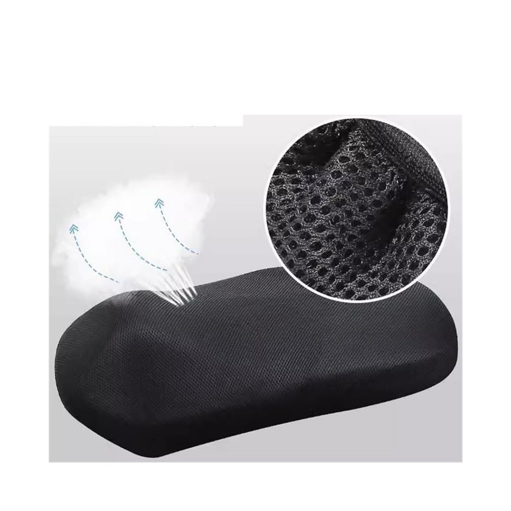 Funda Asiento de Motocicleta Cojín para Asiento De Motocicleta, Protección Solar, Fundas De Asiento, Funda De Asiento Refrescante, Panal Transpirable, Protector De Asiento De Malla