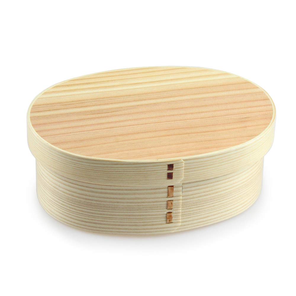 Bentwappa Bento Box in Natural Cedar